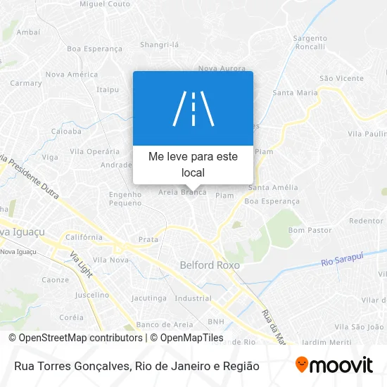 Rua Torres Gonçalves mapa