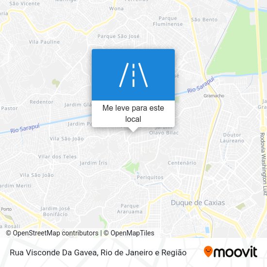 Rua Visconde Da Gavea mapa