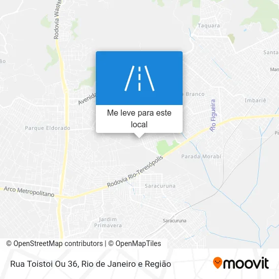Rua Toistoi Ou 36 mapa