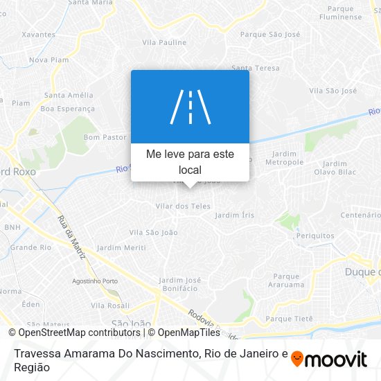 Travessa Amarama Do Nascimento mapa