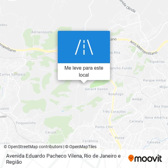 Avenida Eduardo Pacheco Vilena mapa