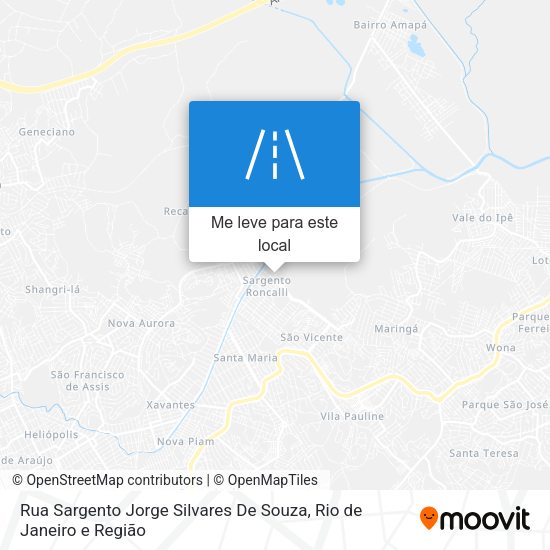 Rua Sargento Jorge Silvares De Souza mapa