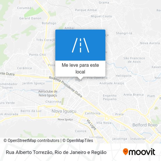 Rua Alberto Torrezão mapa