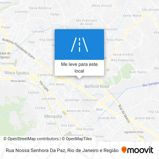 Rua Nossa Senhora Da Paz mapa