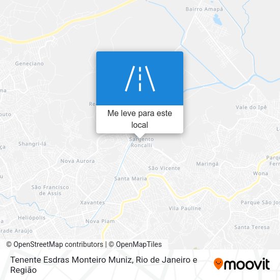 Tenente Esdras Monteiro Muniz mapa