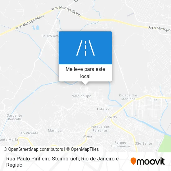 Rua Paulo Pinheiro Steimbruch mapa