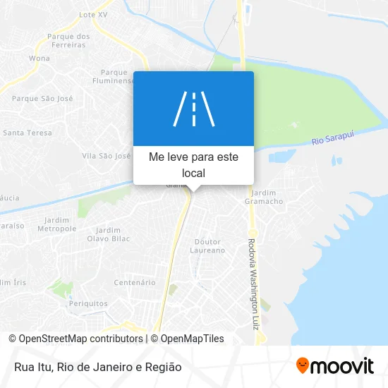 Rua Itu mapa