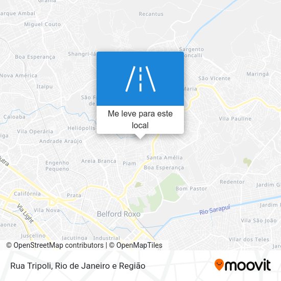 Rua Tripoli mapa