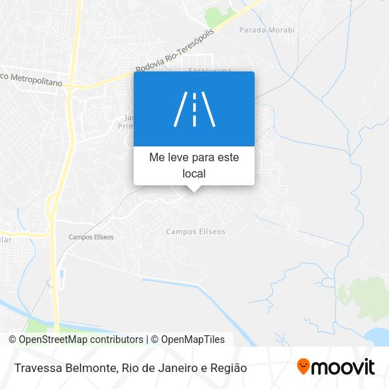 Travessa Belmonte mapa