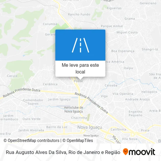 Rua Augusto Alves Da Silva mapa