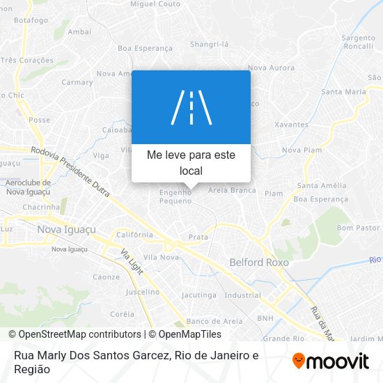 Rua Marly Dos Santos Garcez mapa