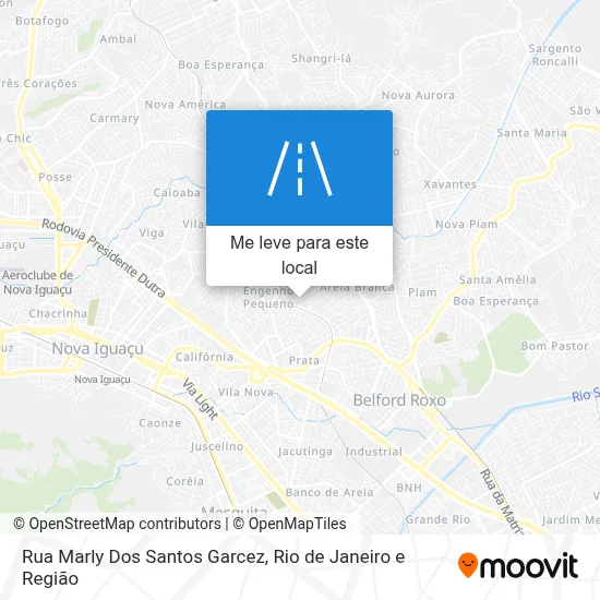Rua Marly Dos Santos Garcez mapa