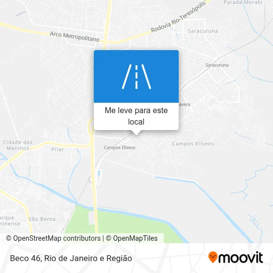 Beco 46 mapa