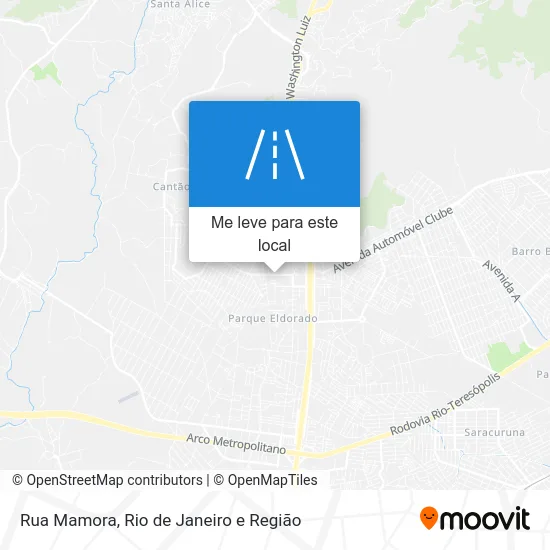 Rua Mamora mapa