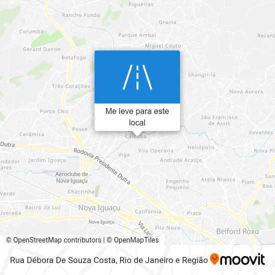 Rua Débora De Souza Costa mapa