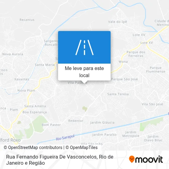 Rua Fernando Figueira De Vasconcelos mapa