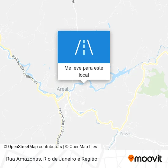 Rua Amazonas mapa