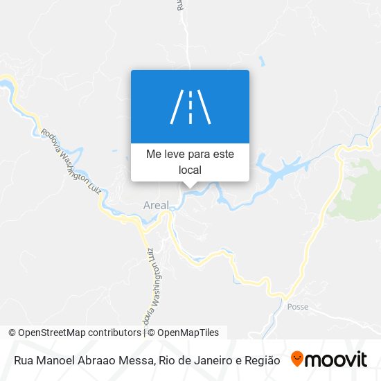 Rua Manoel Abraao Messa mapa