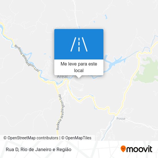 Rua D mapa