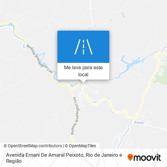 Avenida Ernani De Amaral Peixoto mapa