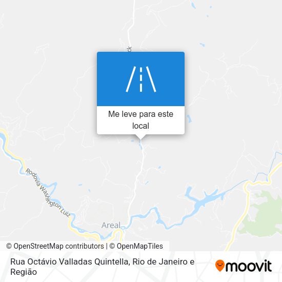 Rua Octávio Valladas Quintella mapa