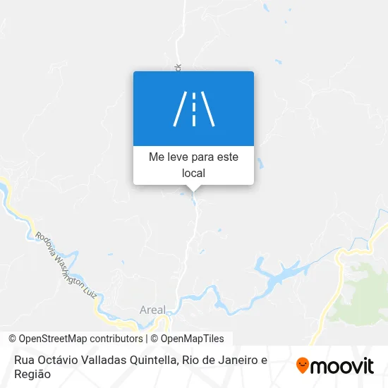 Rua Octávio Valladas Quintella mapa