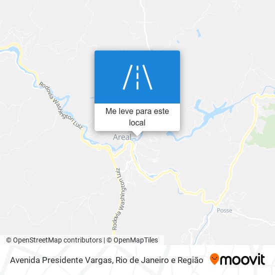 Avenida Presidente Vargas mapa