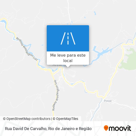 Rua David De Carvalho mapa