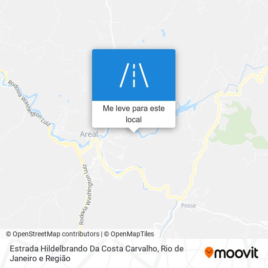 Estrada Hildelbrando Da Costa Carvalho mapa