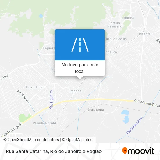 Rua Santa Catarina mapa