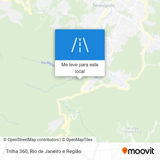 Trilha 360 mapa