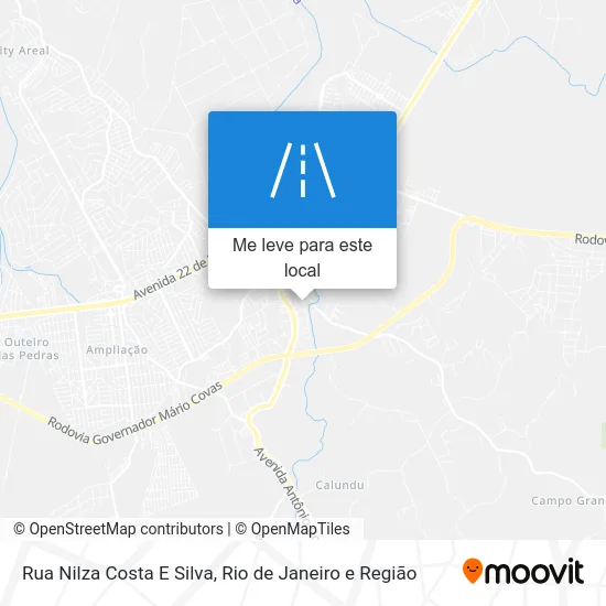 Rua Nilza Costa E Silva mapa