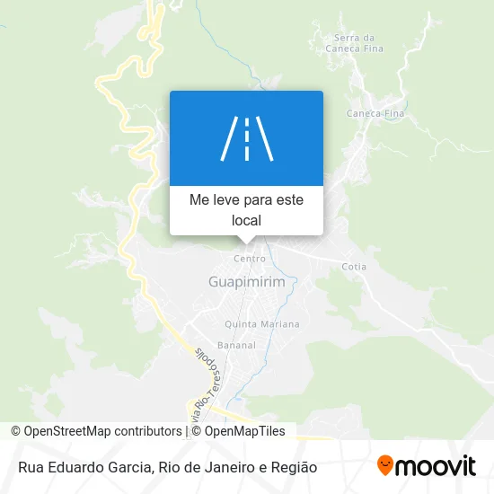 Rua Eduardo Garcia mapa