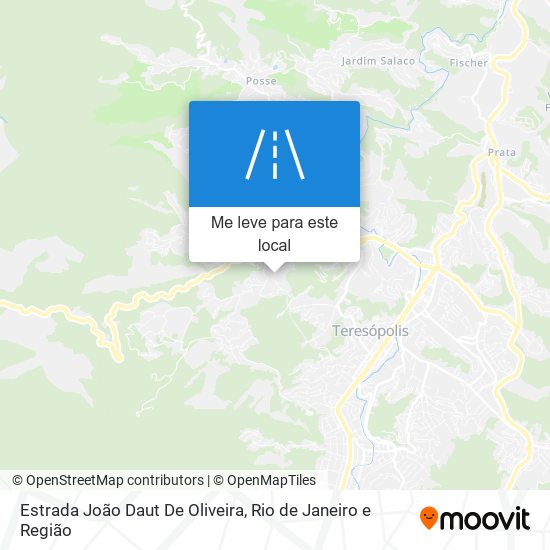 Estrada João Daut De Oliveira mapa
