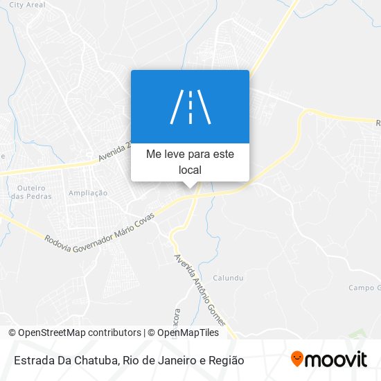 Estrada Da Chatuba mapa