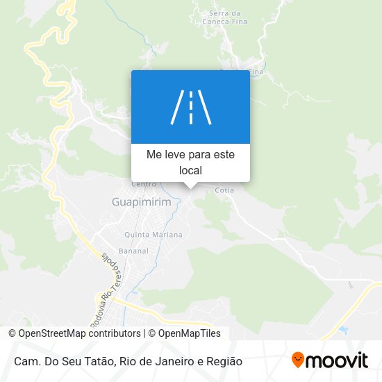 Cam. Do Seu Tatão mapa