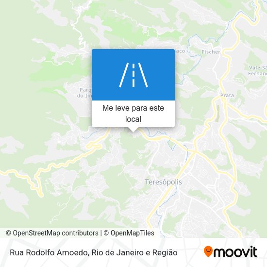 Rua Rodolfo Amoedo mapa