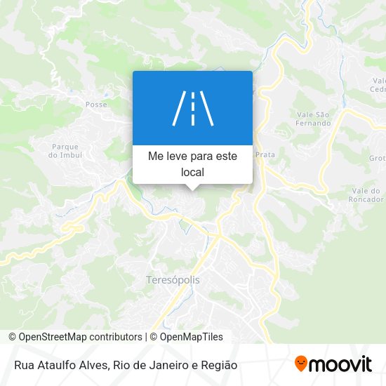 Rua Ataulfo Alves mapa
