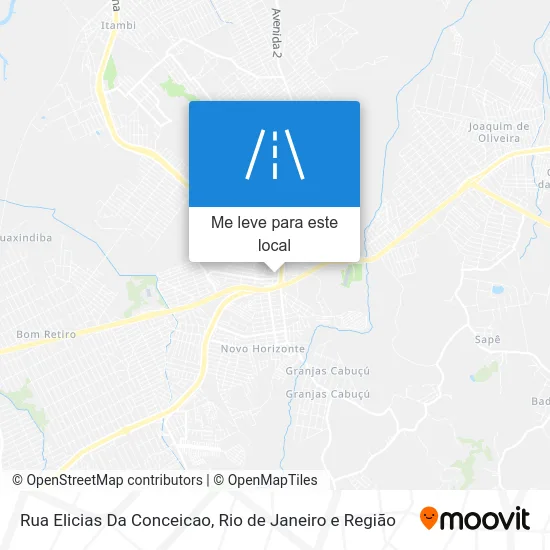 Rua Elicias Da Conceicao mapa