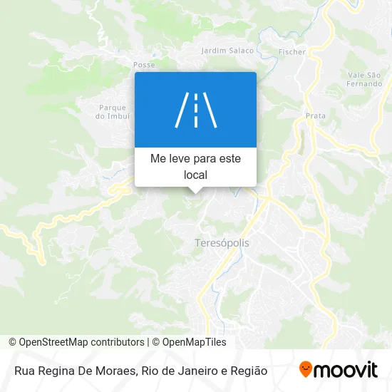 Rua Regina De Moraes mapa