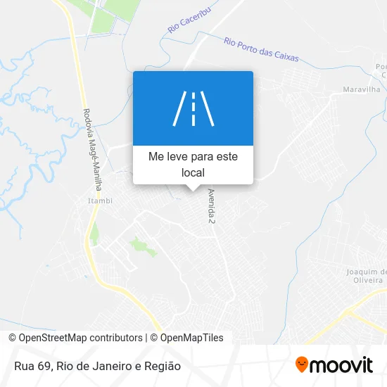 Rua 69 mapa
