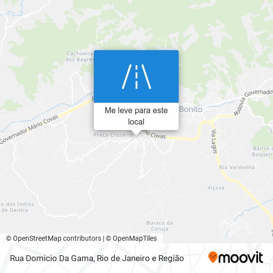 Rua Domicio Da Gama mapa