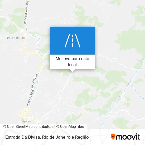 Estrada Da Divisa mapa