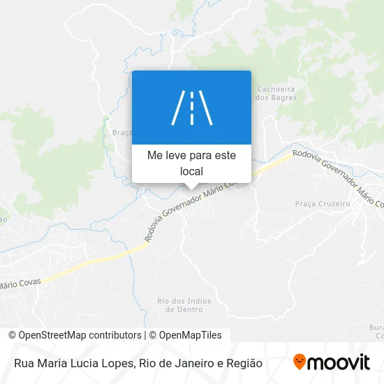 Rua Maria Lucia Lopes mapa