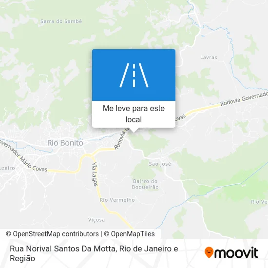 Rua Norival Santos Da Motta mapa