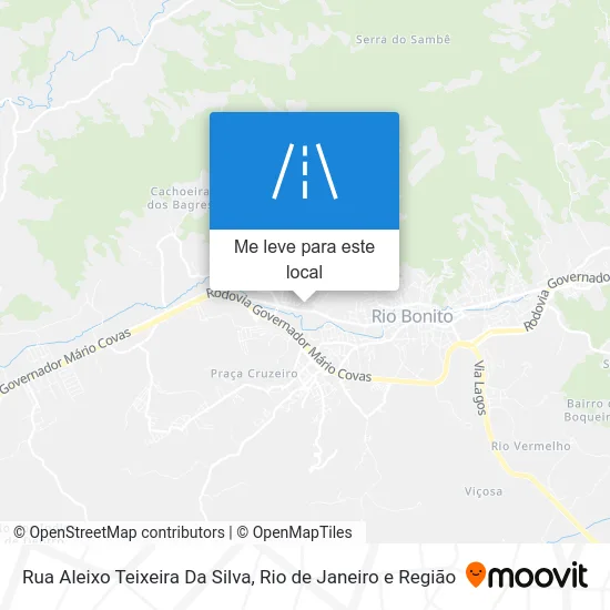 Rua Aleixo Teixeira Da Silva mapa