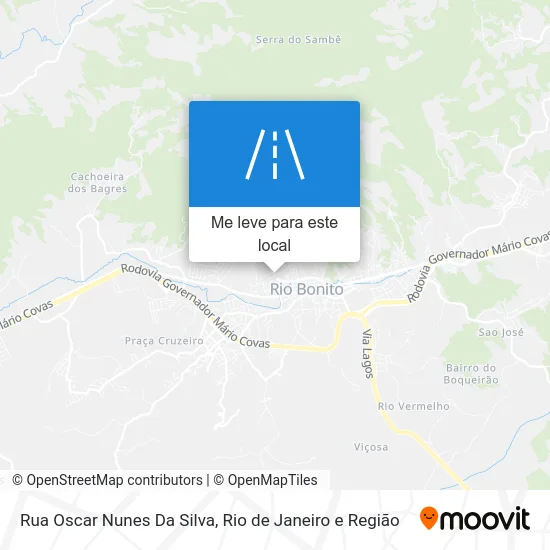 Rua Oscar Nunes Da Silva mapa
