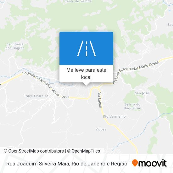Rua Joaquim Silveira Maia mapa