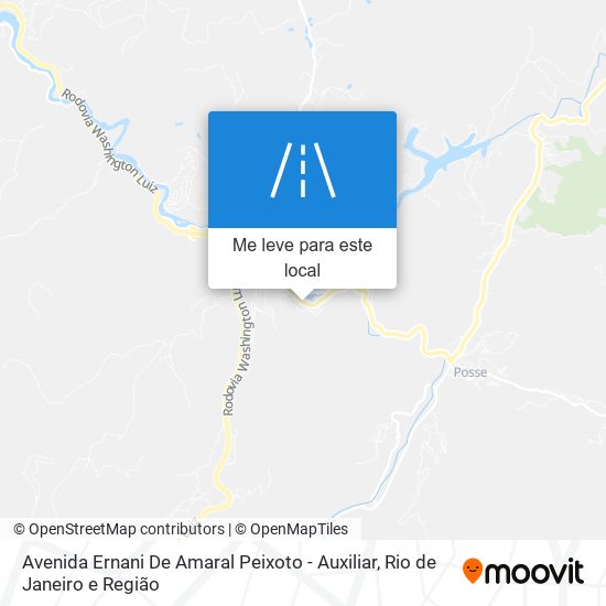 Avenida Ernani De Amaral Peixoto - Auxiliar mapa