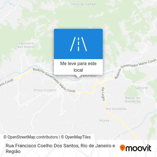 Rua Francisco Coelho Dos Santos mapa